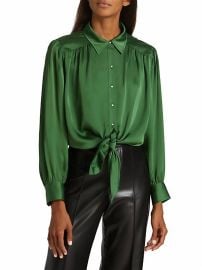 bash Feria Shirt In Vert at Shop Simon